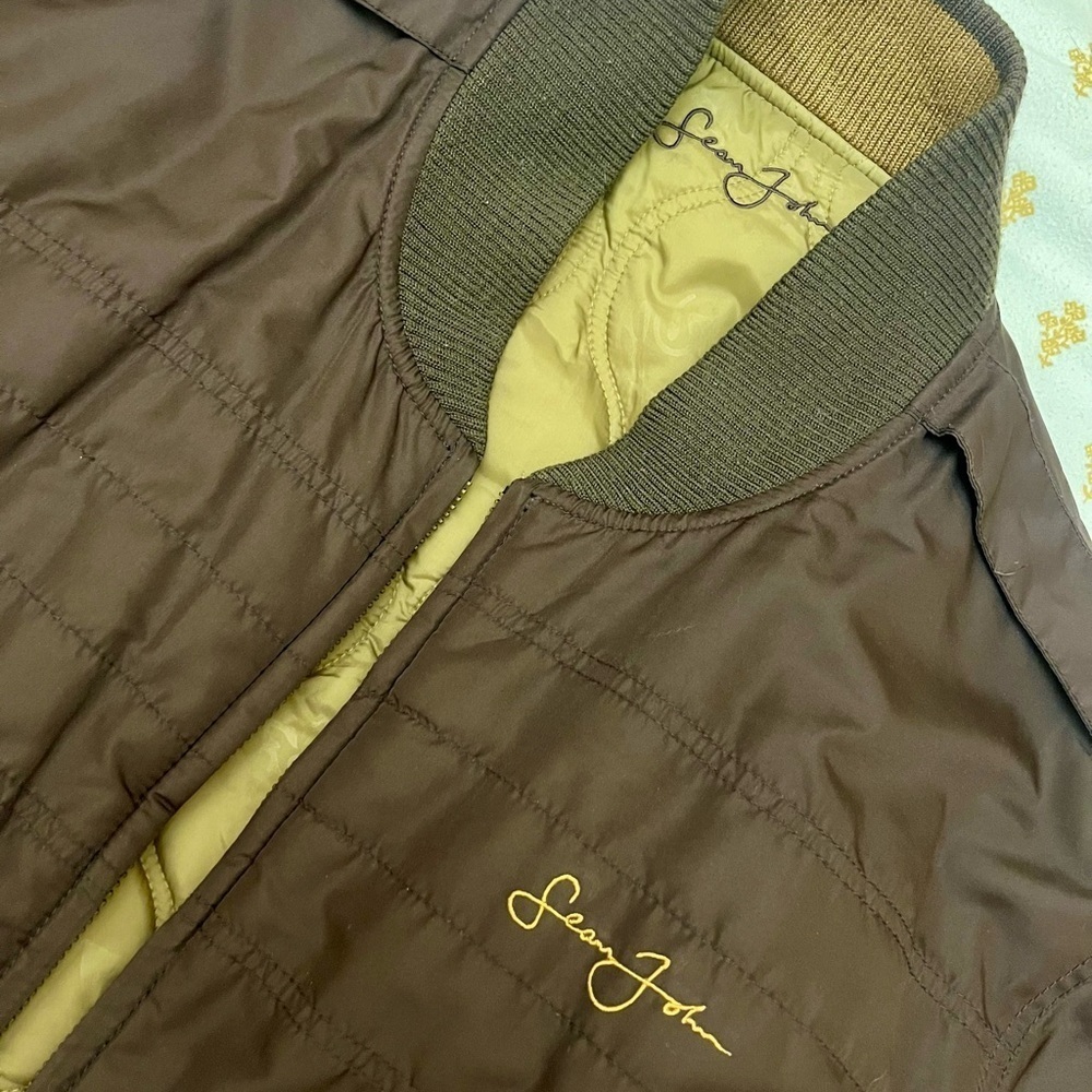 Y2K Sean John men’s reversible puffer